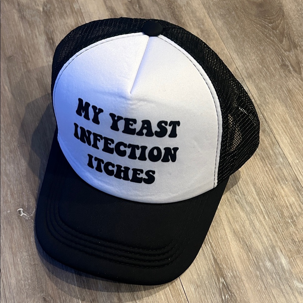 Black and White Trucker Hat
